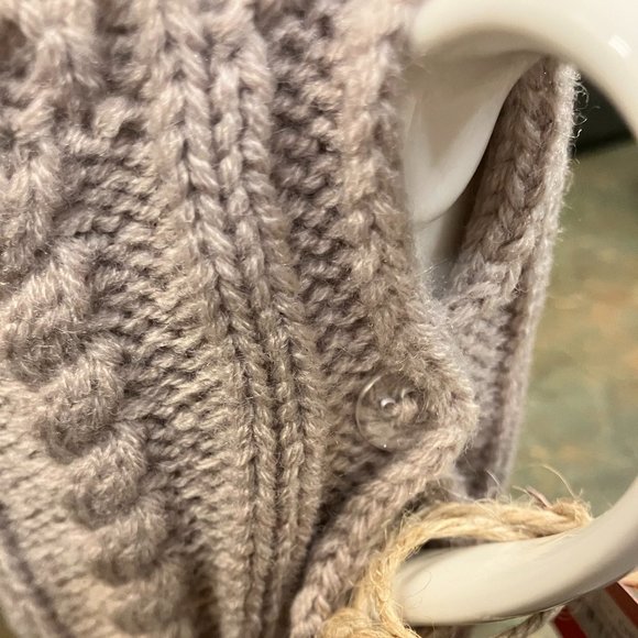 Warm Wishes Chestnut Brown 18oz Sweater Mug - Picture 6 of 8